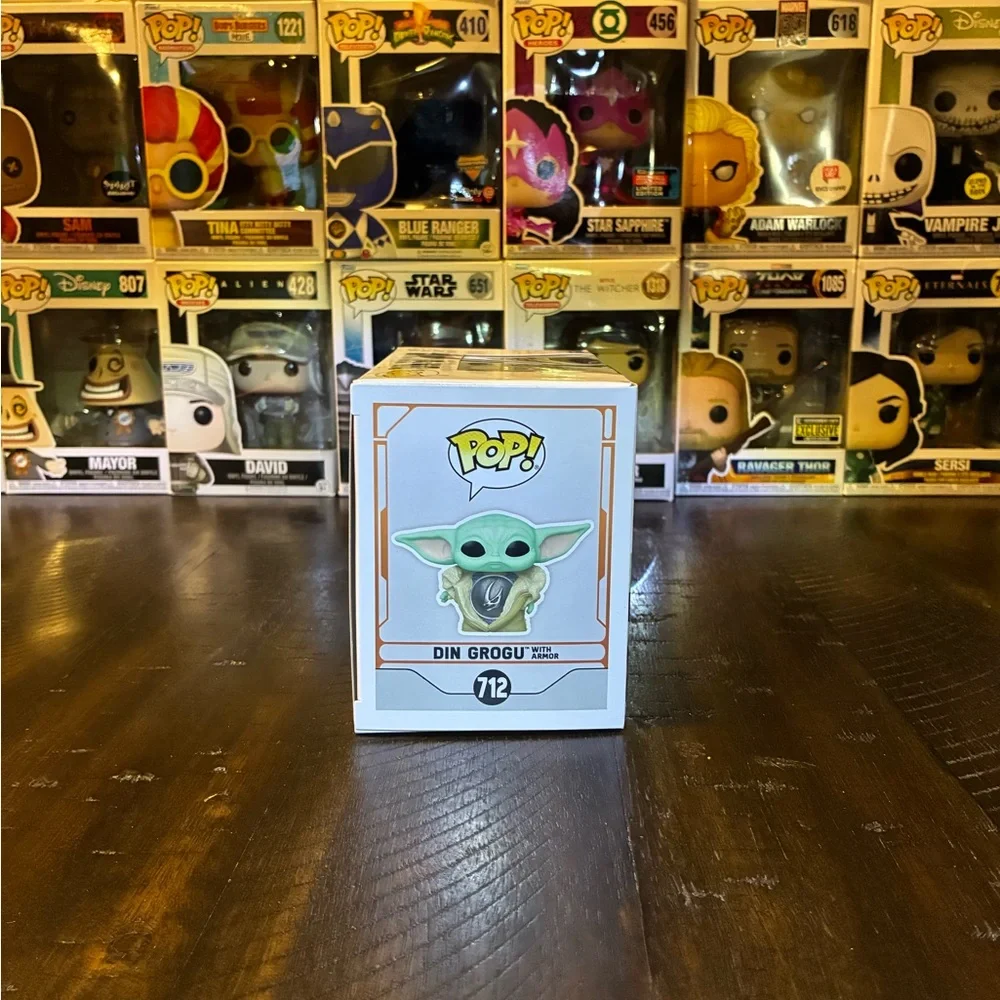 Funko POP! Star Wars The Mandalorian Din Grogu with Armor #712 vinyl